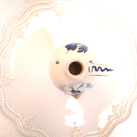 Vintage Windmill Hand-Painted Dutch Decanter - Picture 8 of 10